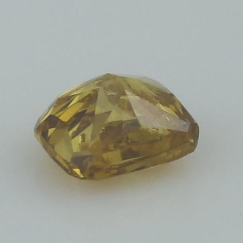 IGI Cert. 0.34 ct. Diamond - Brownish Yellow UNTREATED