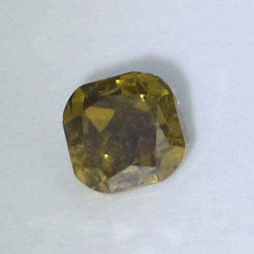 IGI Cert. 0.52 ct. Diamond Fancy Yellow Brown Untreated