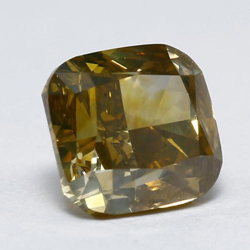 IGI Cert. 1.41 ct. Greenish Yellow Diamond UNTREATED