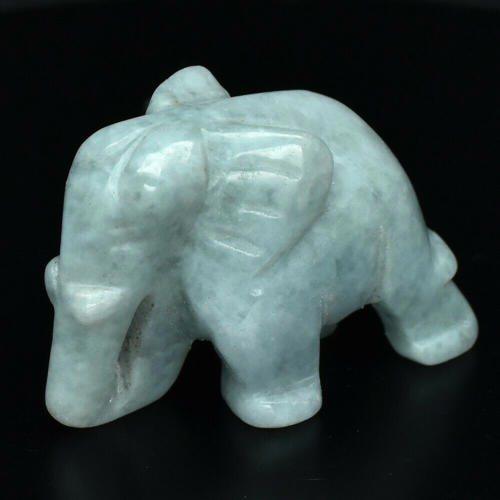 127.12 ct. Elephant Carved Jade - BURMA, MYANMAR
