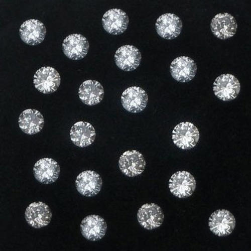 Set of 22 - 0.44 ct. Round Brilliant Diamonds UNTREATED