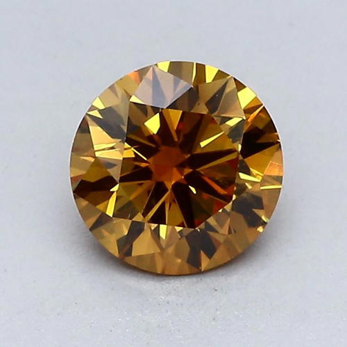 GIA Certified 1.01 ct. Fancy Color Round Diamond - UNTREATED