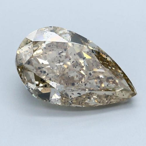 GIA Certified 4.02 ct. Fancy Brown Yellow Diamond - UNTREATED