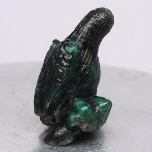 21.17 ct. Natural Bird Emerald Carving - ZAMBIA