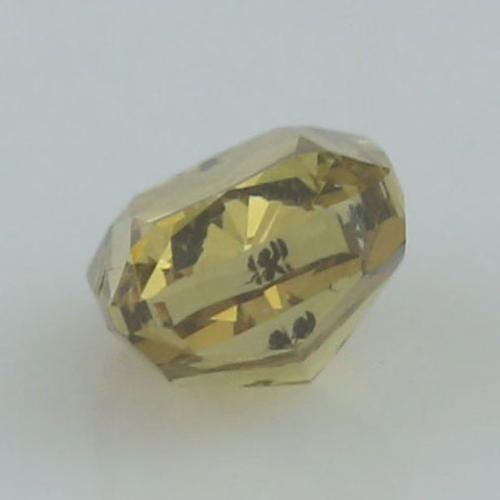 IGI Cert. 0.45 ct. Diamond Brownish Yellow UNTREATED