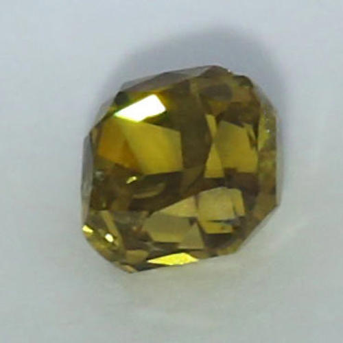 IGI Cert. 0.52 ct. Diamond Fancy Yellow Brown Untreated