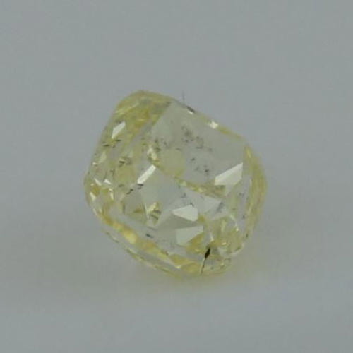 IGI Cert. 0.38 ct. Diamond Fancy Light Yellow Untreated